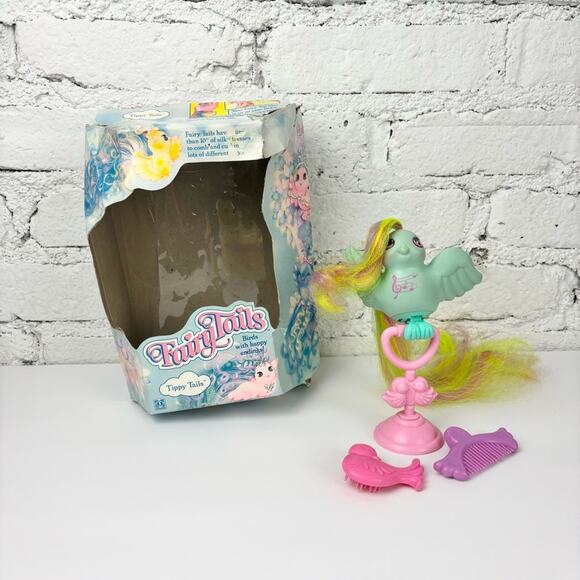 Vintage Fairy Tails 80’s Hasbro Tippy Tails - Picture 2 of 4